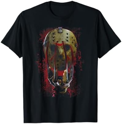 Amazon.com: Freddy vs. Jason Four Block Photos T-Shirt : Clothing